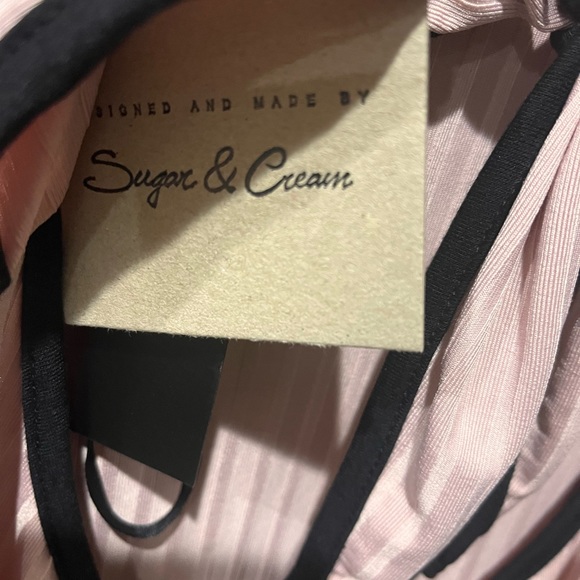 LIGHT PINK SLIP DRESS WITH OPEN BACK NWT - Picture 2 of 7